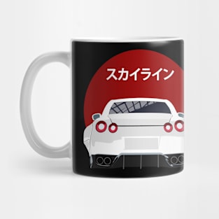 Nissan GT-R r35 Back View Mug